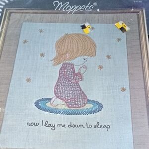 New Old Stock Moppets Craft Now I Lay Me Down to Sleep 787C